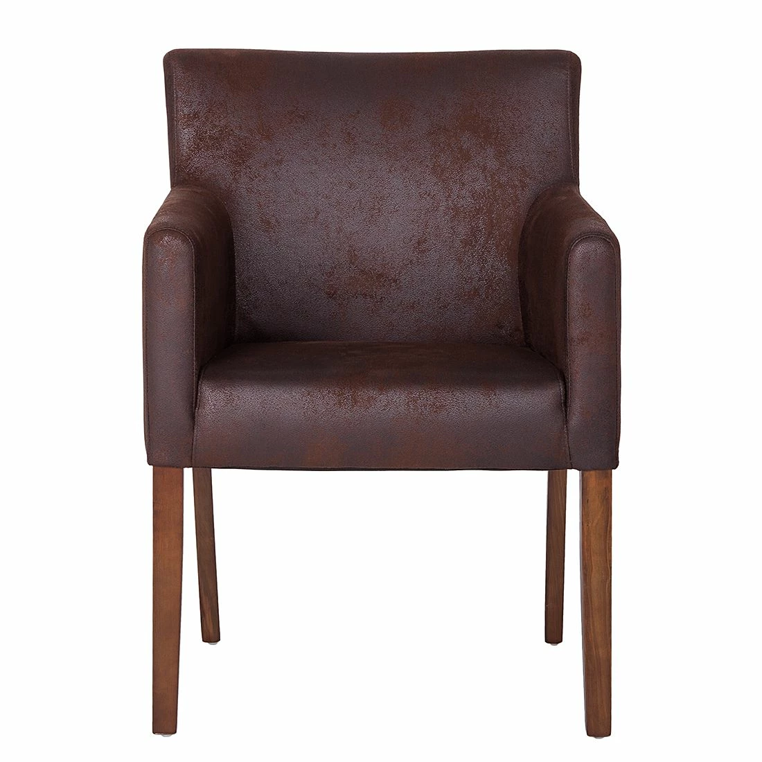 Maison Belfort Chaise à accoudoirs Lincoln II - Marron 6 Maison Belfort Chaise à accoudoirs Lincoln II - Marron – Image 4