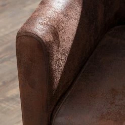 Maison Belfort Chaise à accoudoirs Lincoln II - Marron 20 Maison Belfort Chaise à accoudoirs Lincoln II - Marron -Chaises Boutique armlehnstuhl lincoln microfaser braun birke dunkelbraun 4017608