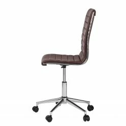 Mooved Chaise de bureau Marilyn - Imitation cuir - Marron 14 Mooved Chaise de bureau Marilyn - Imitation cuir - Marron -Chaises Boutique buerodrehstuhl marilyn kunstleder braun 4037536