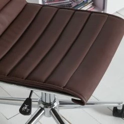 Mooved Chaise de bureau Marilyn - Imitation cuir - Marron 17 Mooved Chaise de bureau Marilyn - Imitation cuir - Marron -Chaises Boutique buerodrehstuhl marilyn kunstleder braun 4037544