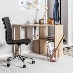 Mooved Chaise de bureau Marilyn - Imitation cuir - Noir -Chaises Boutique buerodrehstuhl marilyn kunstleder schwarz 4031044