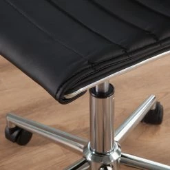 Mooved Chaise de bureau Marilyn - Imitation cuir - Noir -Chaises Boutique buerodrehstuhl marilyn kunstleder schwarz 5036176