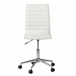 Mooved Chaise de bureau Marilyn - Imitation cuir - Blanc -Chaises Boutique buerodrehstuhl marilyn kunstleder weiss 3778412