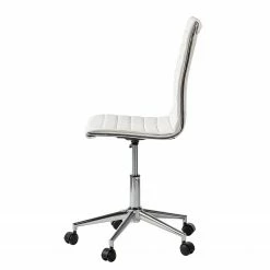 Mooved Chaise de bureau Marilyn - Imitation cuir - Blanc -Chaises Boutique buerodrehstuhl marilyn kunstleder weiss 3778416