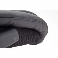 Fredriks Fauteuil de direction Deverre XXL - Imitation cuir - Noir / Argenté -Chaises Boutique chefsessel deverre xxl kunstleder schwarz silber 5159124