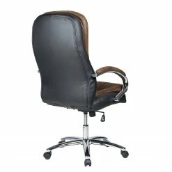 Duo Collection Fauteuil de bureau Marco -Chaises Boutique chefsessel mads kunstleder vintage braun schwarz 3337369