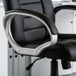 Fredriks Fauteuil de direction Steve II - Imitation cuir - Noir -Chaises Boutique chefsessel steve ii kunstleder schwarz 3374905