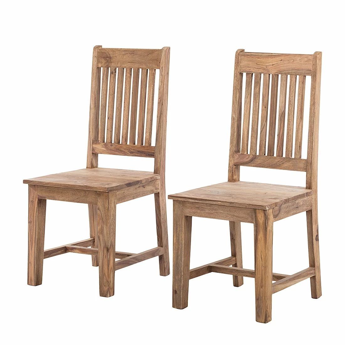 Wolf-Möbel Chaises Bombay (lot de 2) - Sheesham massif 3 Wolf-Möbel Chaises Bombay (lot de 2) - Sheesham massif