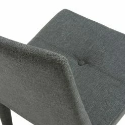 Mørteens Chaises Desana (lot de 2) - Gris foncé 10 Mørteens Chaises Desana (lot de 2) - Gris foncé -Chaises Boutique esszimmerstuhl desana 2er set webstoff dunkelgrau 4194316
