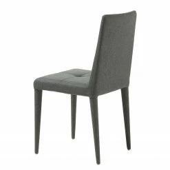 Mørteens Chaises Desana (lot de 2) - Gris foncé 9 Mørteens Chaises Desana (lot de 2) - Gris foncé -Chaises Boutique esszimmerstuhl desana 2er set webstoff dunkelgrau 4194332