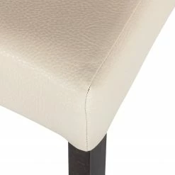 Ars Natura Chaises Flen (lot de 2) - Beige - Hêtre foncé -Chaises Boutique esszimmerstuhl flen 2er set beige buche dunkelbraun 3327309