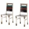 Wolf-Möbel Chaises Goa White (lot de 2) - Multicolore 2 Wolf-Möbel Chaises Goa White (lot de 2) - Multicolore -Chaises Boutique esszimmerstuhl goa white 2er set mehrfarbig 4028504