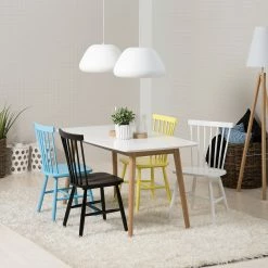 Mørteens Chaises Jalenas (lot de 2) - Blanc 29 Mørteens Chaises Jalenas (lot de 2) - Blanc -Chaises Boutique esszimmerstuhl jalenas 2er set gummibaum massiv weiss 3575721