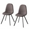 Mooved Chaises Kallax I (lot de 2) - Tissu / Métal 2 Mooved Chaises Kallax I (lot de 2) - Tissu / Métal -Chaises Boutique esszimmerstuhl kallax i 2er set webstoff metall grau 4791636