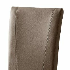 Ars Natura Chaises Karlsborg (lot de 2) - Cuir synthétique cappuccino / Hêtre marron foncé 7 Ars Natura Chaises Karlsborg (lot de 2) - Cuir synthétique cappuccino / Hêtre marron foncé -Chaises Boutique esszimmerstuhl karlsborg 2er set kunstleder cappuccino buche dunkelbraun 274370