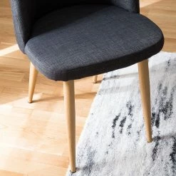 Mørteens Chaises Sangba (lot de 2) - Tissu / Métal -Chaises Boutique esszimmerstuhl sangba 2er set webstoff metall anthrazit 4781920