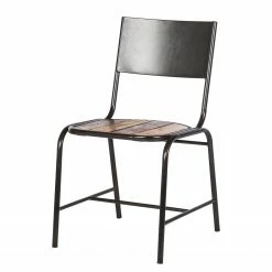 Ars manufacti Chaises Tamati (lot de 2) - Pin massif / acier inoxydable - pin / noir 13 Ars manufacti Chaises Tamati (lot de 2) - Pin massif / acier inoxydable - pin / noir -Chaises Boutique esszimmerstuhl tamati 2er set pinie massiv metall 4922732