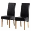 Ars Natura Chaises capitonnées Nello II (lot de 2) - Noir 1 Ars Natura Chaises capitonnées Nello II (lot de 2) - Noir -Chaises Boutique polsterstuhl nello 2er set kunstleder schwarz 1934742
