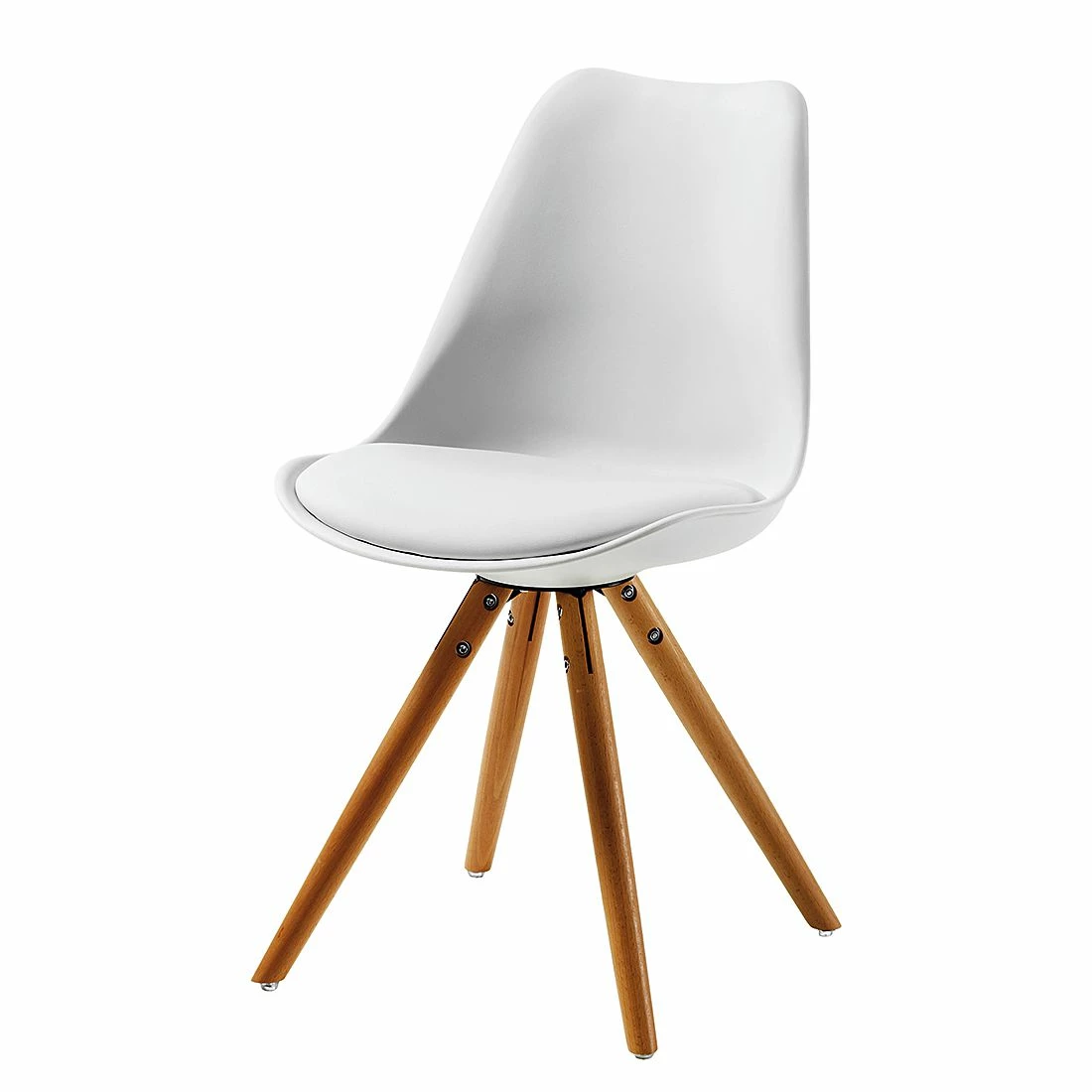Norrwood Chaises Thirza (lot de 4) - Blanc 4 Norrwood Chaises Thirza (lot de 4) - Blanc – Image 2