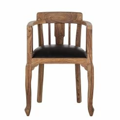 Wolf-Möbel Fauteuil Bombay - Noir 16 Wolf-Möbel Fauteuil Bombay - Noir -Chaises Boutique sessel bombay sheesham massiv natur schwarz 1407251