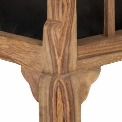 Wolf-Möbel Fauteuil Bombay - Noir 22 Wolf-Möbel Fauteuil Bombay - Noir -Chaises Boutique sessel bombay sheesham massiv natur schwarz 1407252