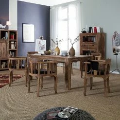 Wolf-Möbel Fauteuil Bombay - Noir 15 Wolf-Möbel Fauteuil Bombay - Noir -Chaises Boutique sessel bombay sheesham massiv schwarz 4094504