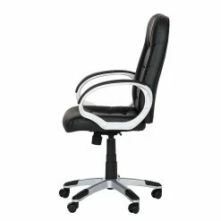 Fredriks Fauteuil de direction Steve II - Imitation cuir - Noir -Chaises Boutique steve ii chefsessel kunstlederbezug schwarz 1306544