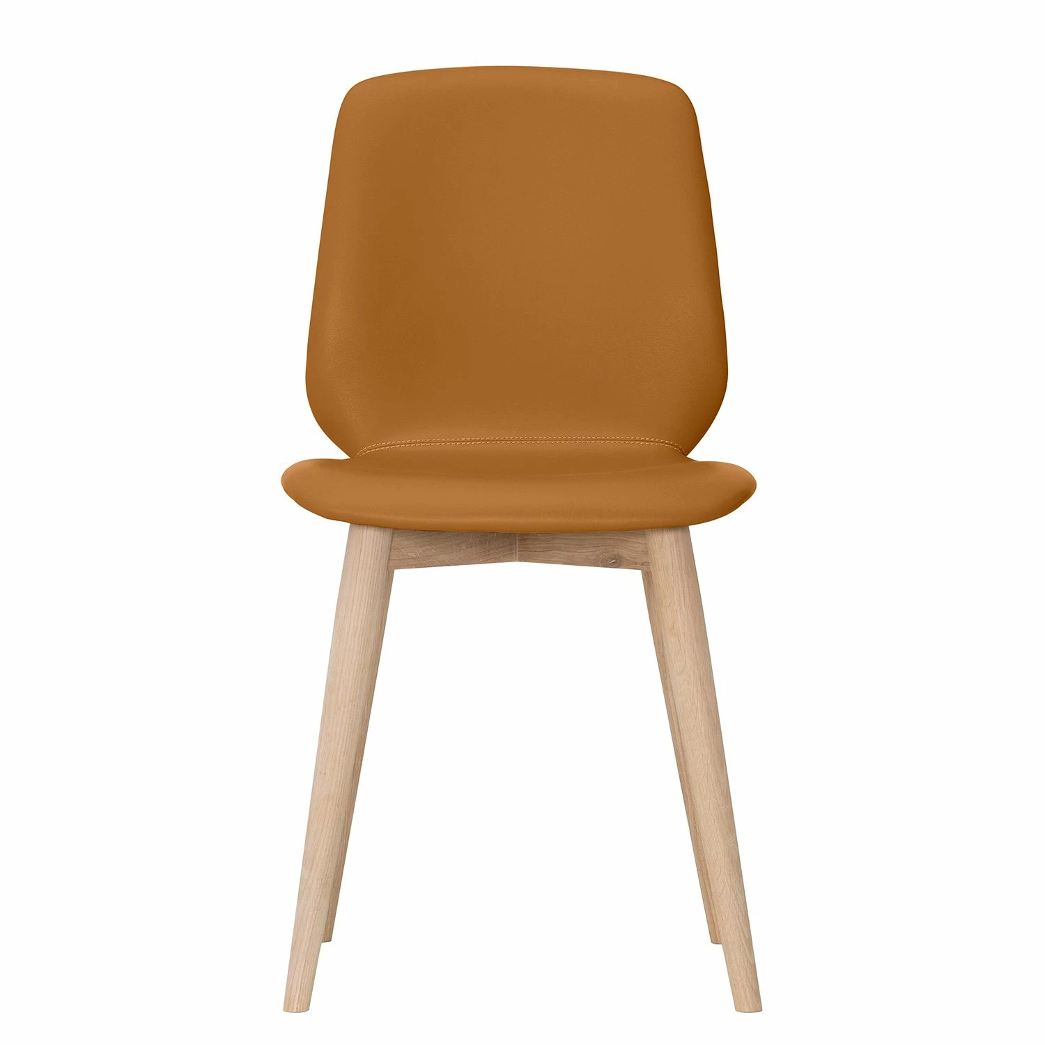 Studio Copenhagen Chaises Helvig II (lot de 2) - Cuir véritable Alvar : Cognac 4 Studio Copenhagen Chaises Helvig II (lot de 2) - Cuir véritable Alvar : Cognac – Image 2