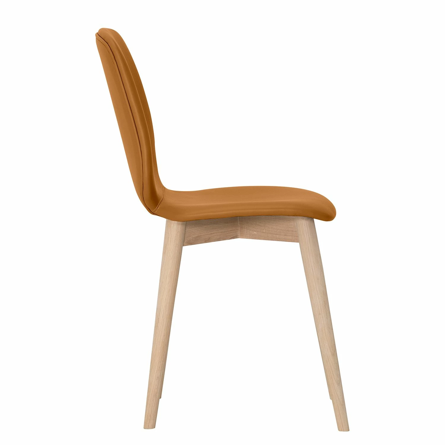Studio Copenhagen Chaises Helvig II (lot de 2) - Cuir véritable Alvar : Cognac 5 Studio Copenhagen Chaises Helvig II (lot de 2) - Cuir véritable Alvar : Cognac – Image 3